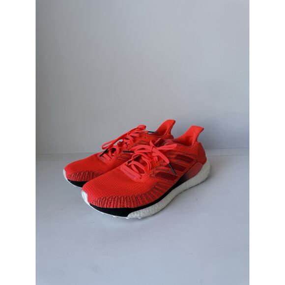 ADIDAS Solar Glide 19 Boost Orange Running Shoes Men's Size 9 - Picture 3 of 8